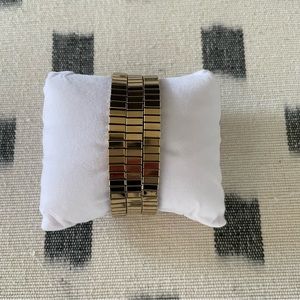 Roxanne Assoulin Stretch Gold Tone Bracelets